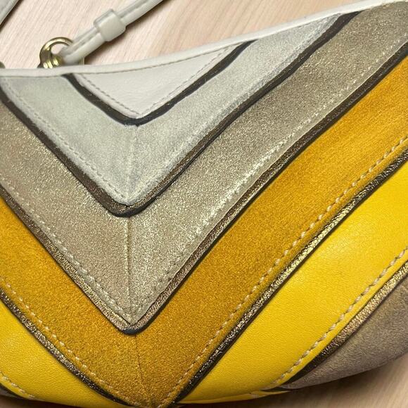 Vintage Coach 3664 Limited Edition Soho Chevron Medium Hobo & 6554 Wristlet - Picture 14 of 16